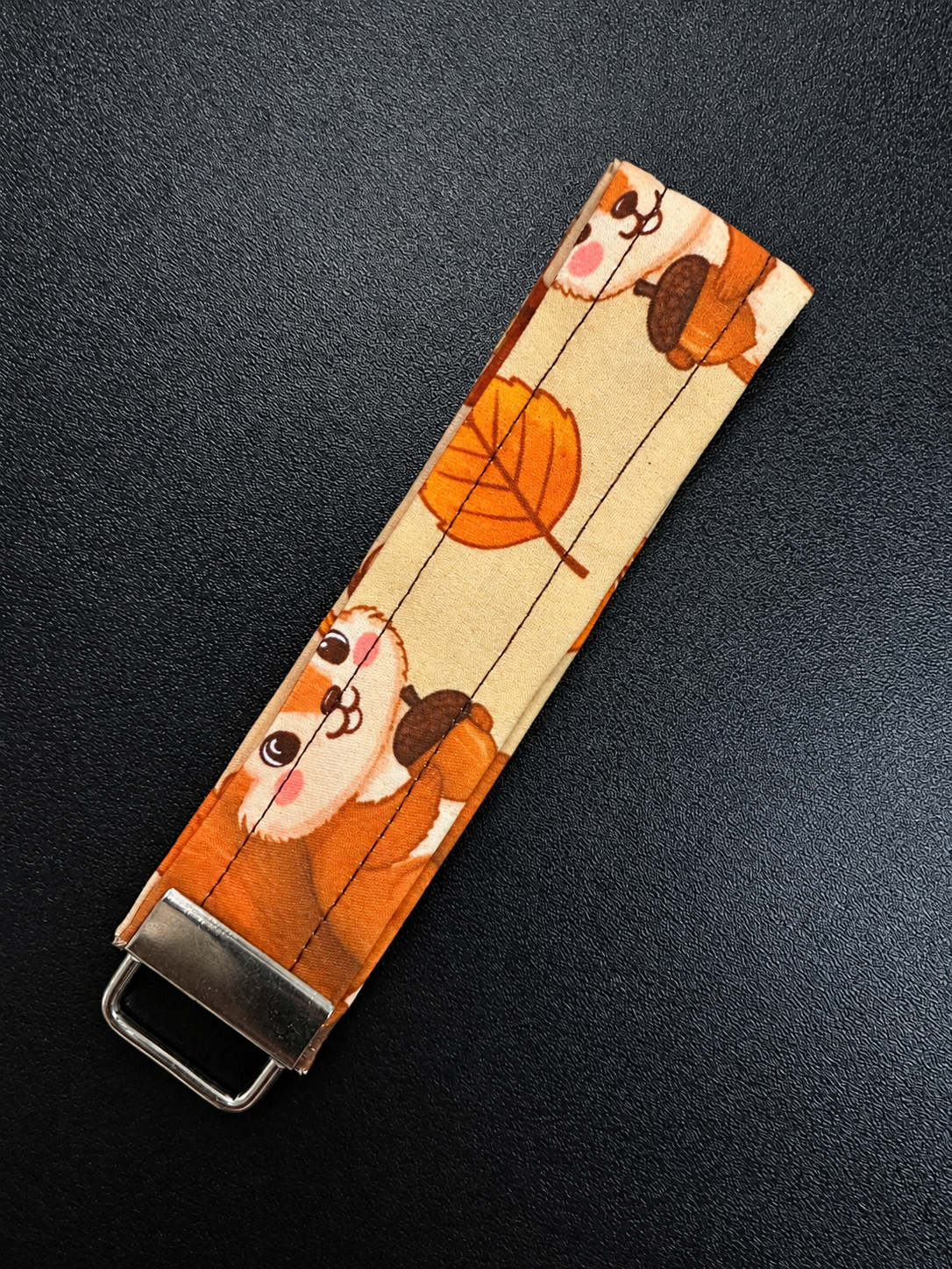 Squirrel Keychain Wristlet