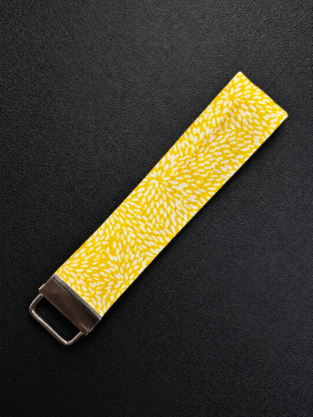 Firecracker Yellow Keychain Wristlet
