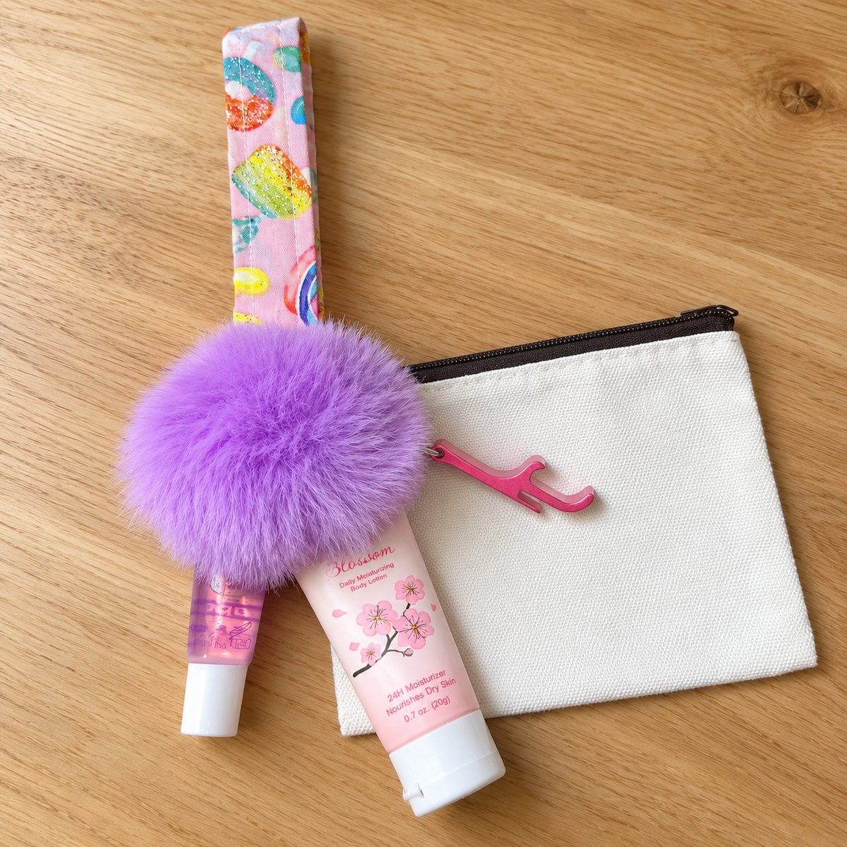 Candy Cuff Wristlet Comfort Kit