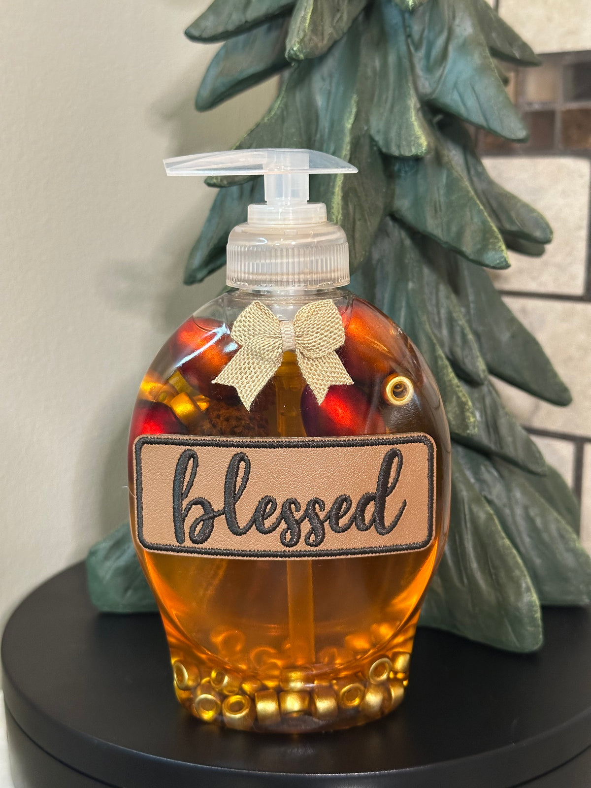 Handmade Hand Soap or Hand Sanitizer Beaded Blessed Dispenser, Decorative Bathroom, Kitchen Décor, Housewarming Gift, Cute Soap (Copy)
