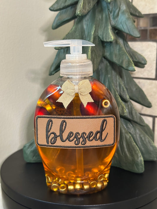 Handmade Hand Soap or Hand Sanitizer Beaded Blessed Dispenser, Decorative Bathroom, Kitchen Décor, Housewarming Gift, Cute Soap (Copy)
