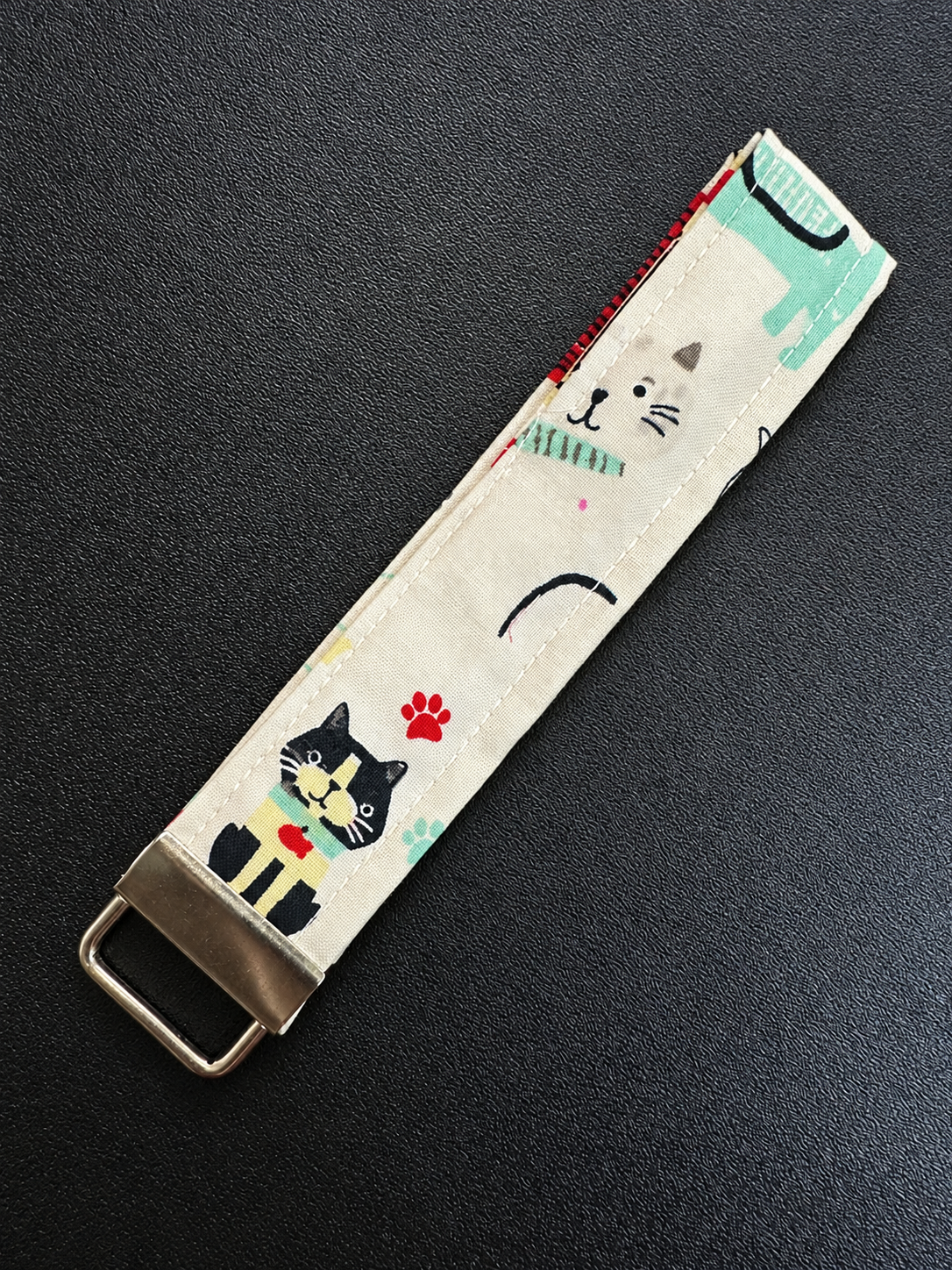 Cat Lover Keychain Wristlet
