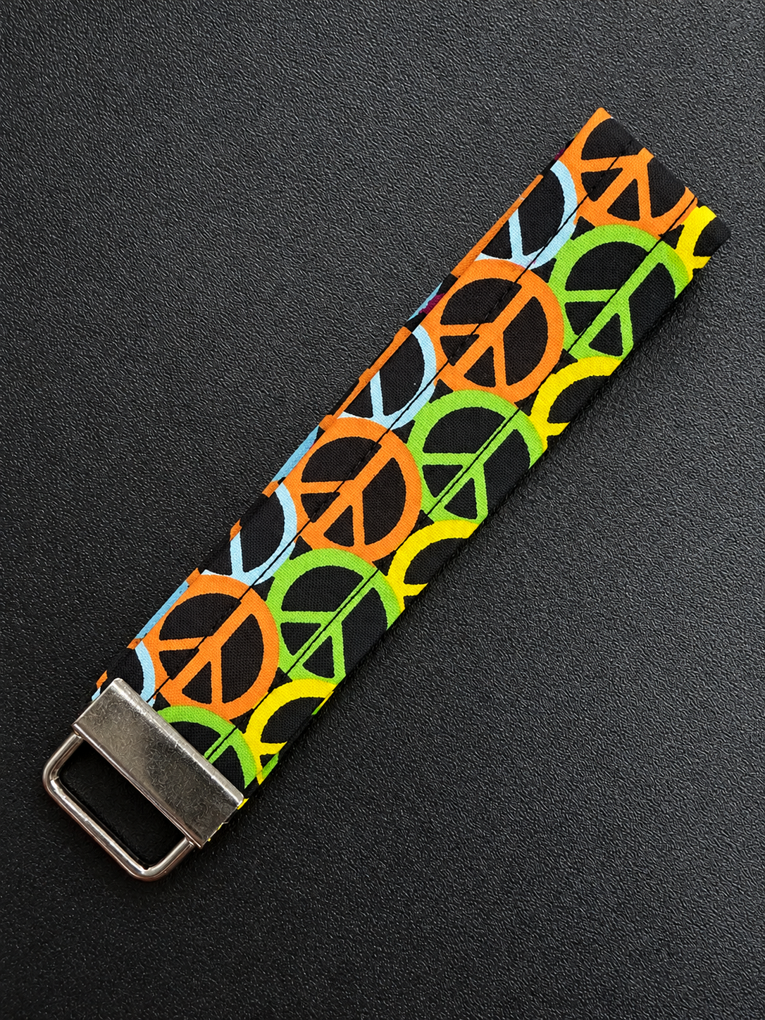 Colorful Peace Wristlet