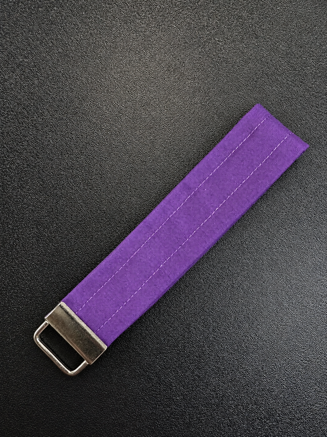 Purple Keychain Wristlet