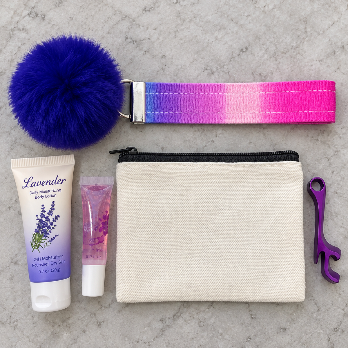 Chasing Rainbow Wristlet Comfort Kit