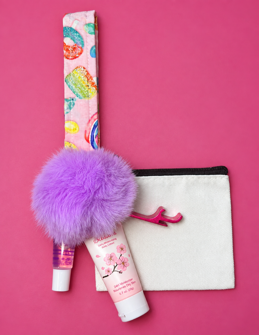 Candy Cuff Wristlet Comfort Kit