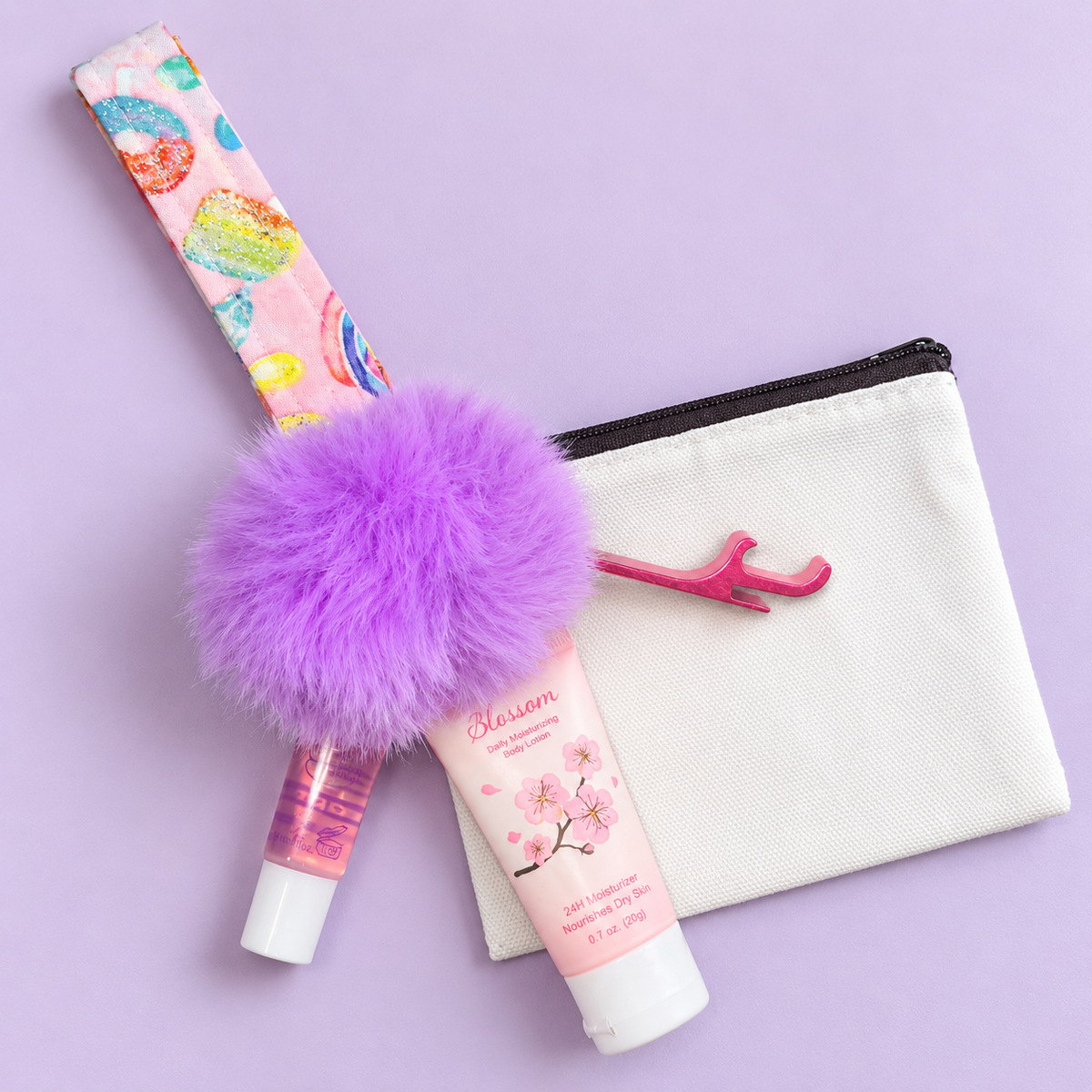 Candy Cuff Wristlet Comfort Kit