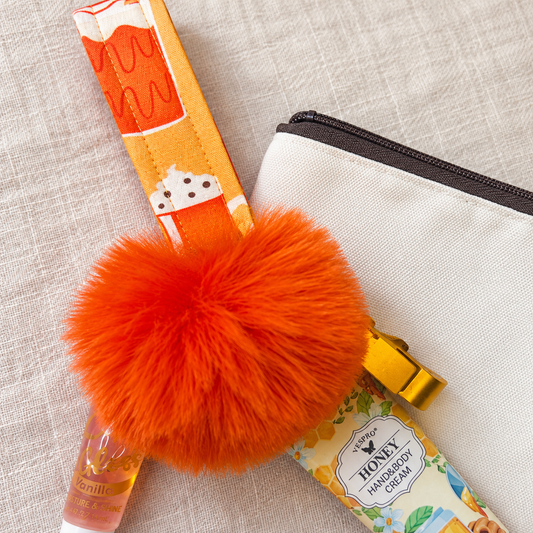 Orange Fall Expresso Wristlet Comfort Kit