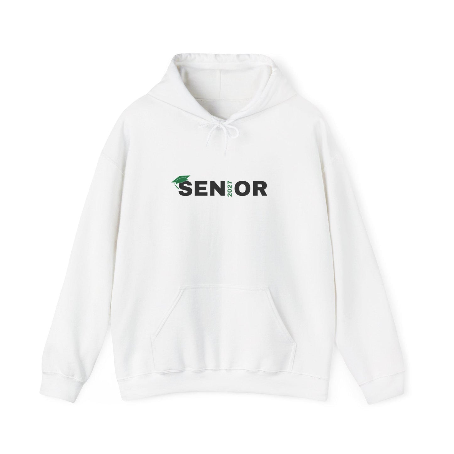 Senior Graduation Hoodie | Class of 2027 Mortarboard Senior Graphic | Teen Back to School | Custom