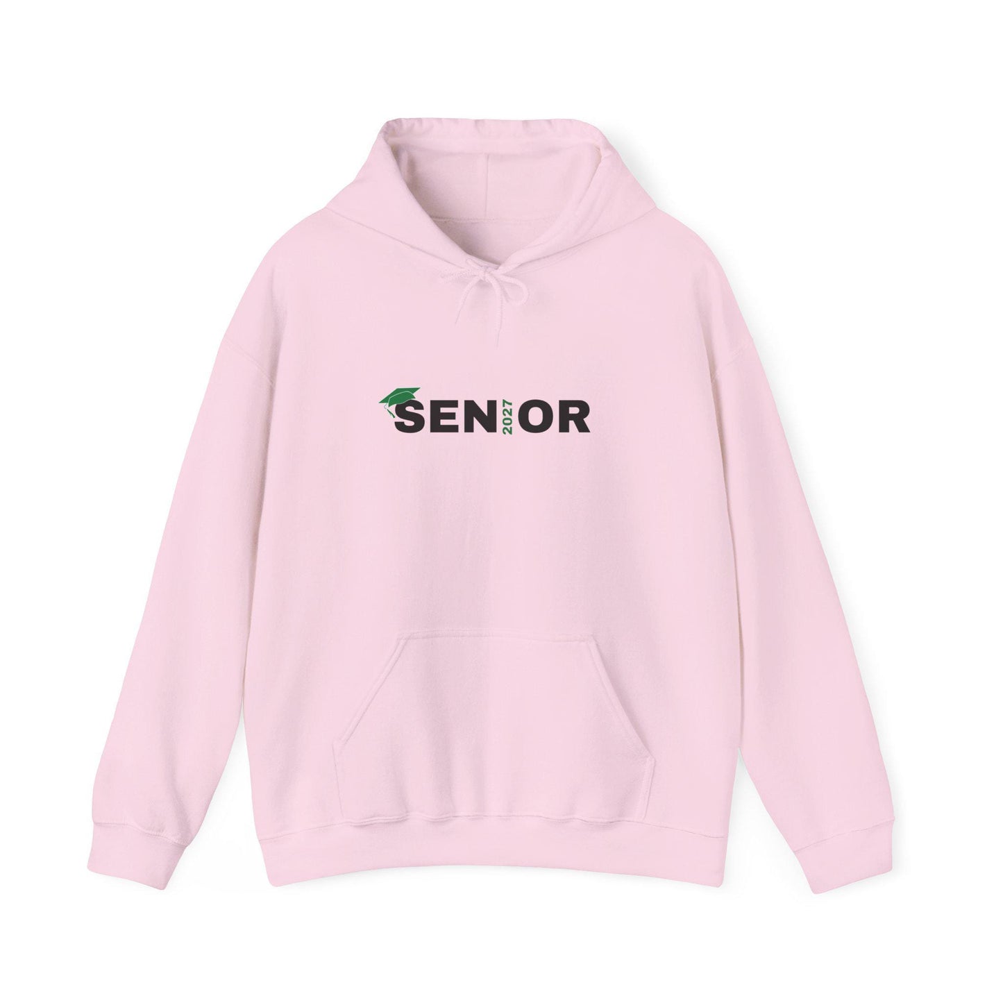 Senior Graduation Hoodie | Class of 2027 Mortarboard Senior Graphic | Teen Back to School | Custom