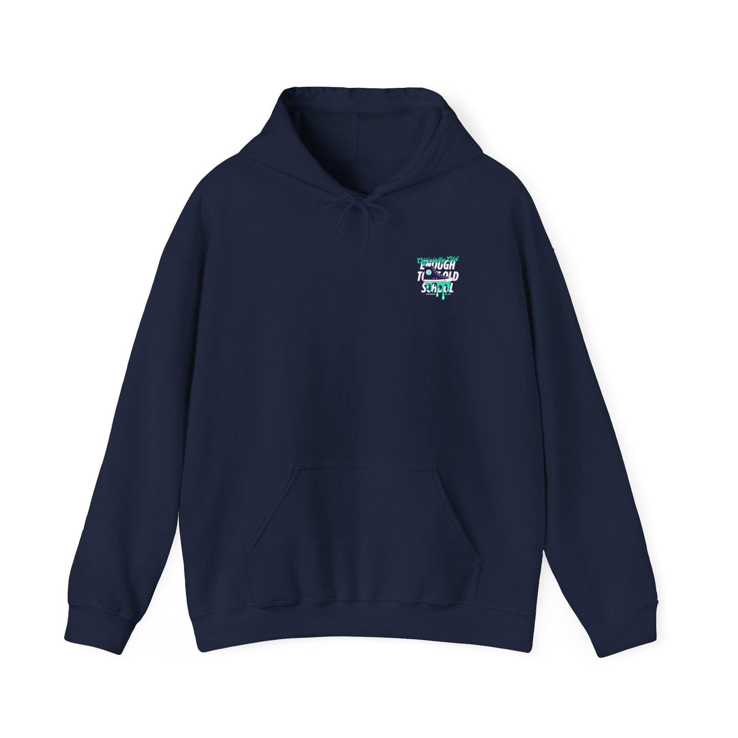 Dripping Sneaker Graphic Hoodie | Retro Skate Culture Streetwear I Cozy Cotton-Poly Blend