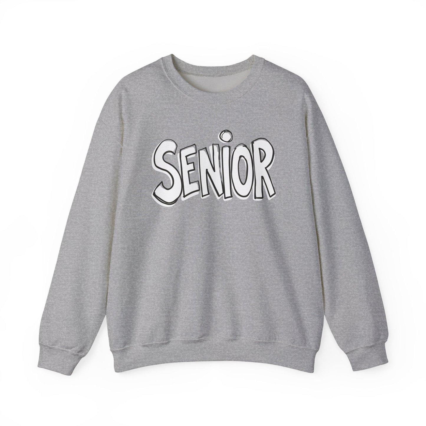 Senior Crewneck Sweatshirt | Class of Senior Year School Spirit | Class of 2027 | Back To School | Last College Year | Teen apparel | Grad