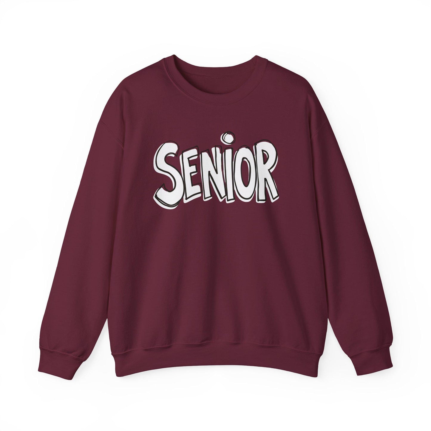 Senior Crewneck Sweatshirt | Class of Senior Year School Spirit | Class of 2027 | Back To School | Last College Year | Teen apparel | Grad