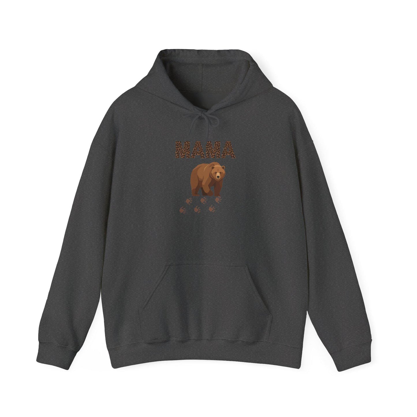 Mama Brown Bear hoodie | Mama Bear sweatshirt | Mom bear pullover | Graphic Hoodie | Nice Gift | Cozy Outdoor Wear | Warm Apparel | Camping