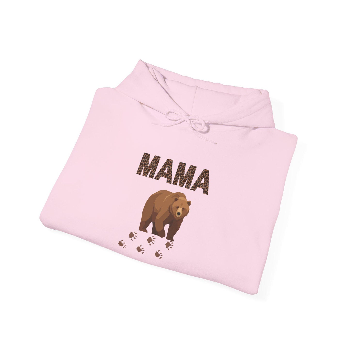 Mama Brown Bear hoodie | Mama Bear sweatshirt | Mom bear pullover | Graphic Hoodie | Nice Gift | Cozy Outdoor Wear | Warm Apparel | Camping