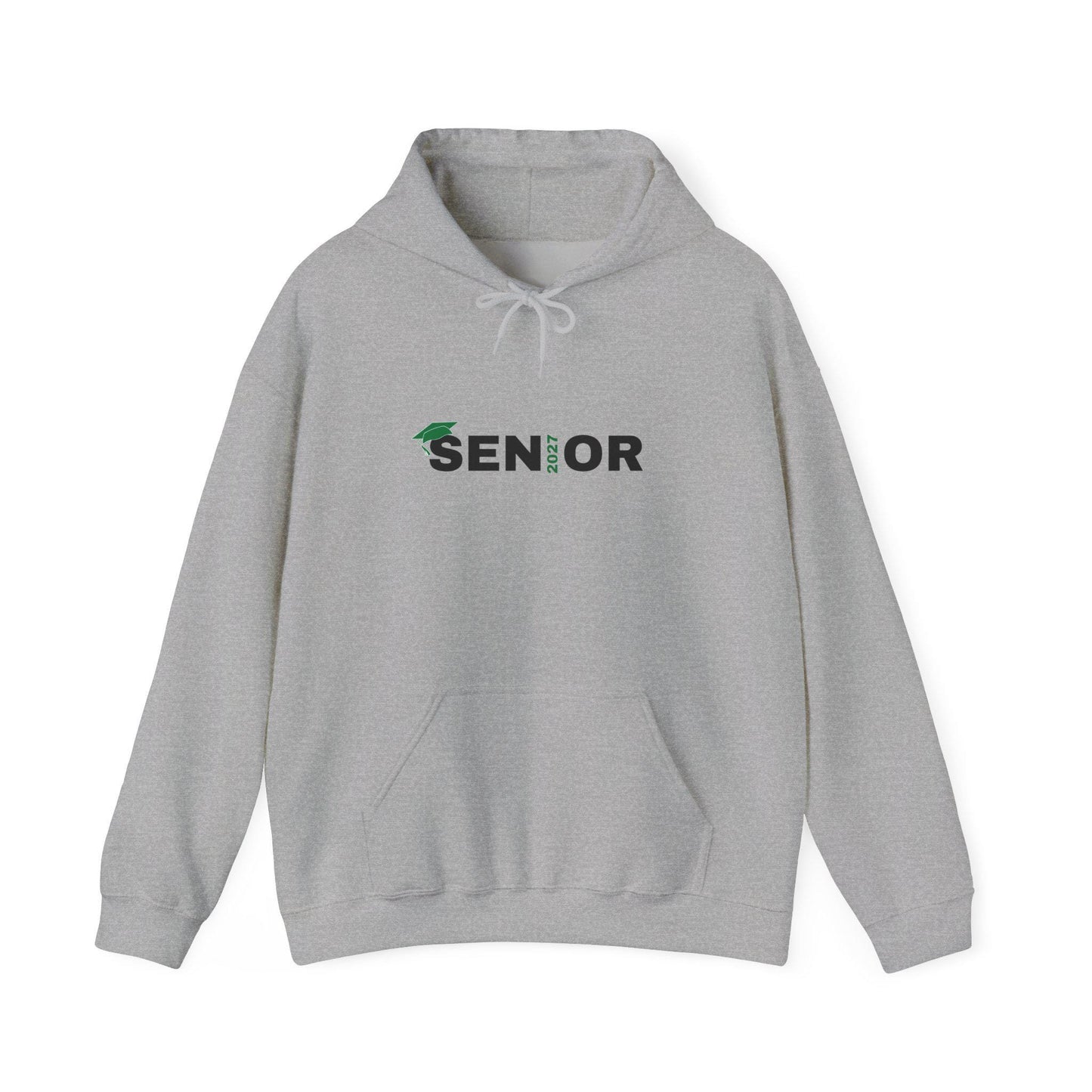 Senior Graduation Hoodie | Class of 2027 Mortarboard Senior Graphic | Teen Back to School | Custom
