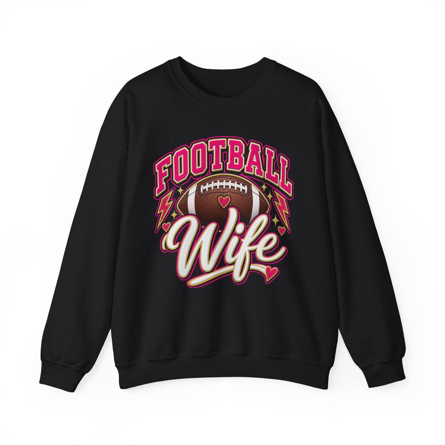 Football Wife Sweatshirt, Football Game Day Season Apparel, Football Wife Life, Fall Football Fashion, Gift for Football Fan, Mom Gear