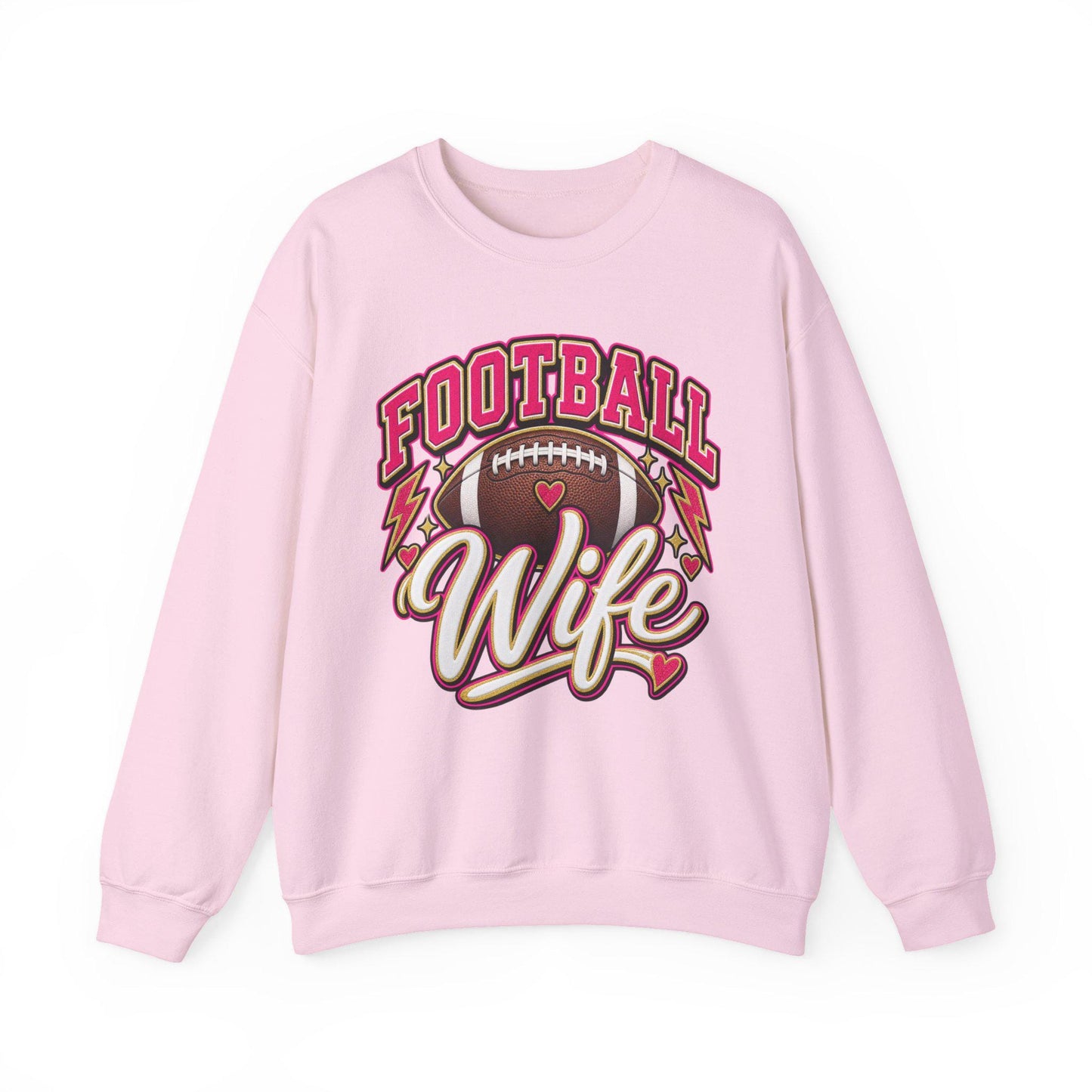 Football Wife Sweatshirt, Football Game Day Season Apparel, Football Wife Life, Fall Football Fashion, Gift for Football Fan, Mom Gear