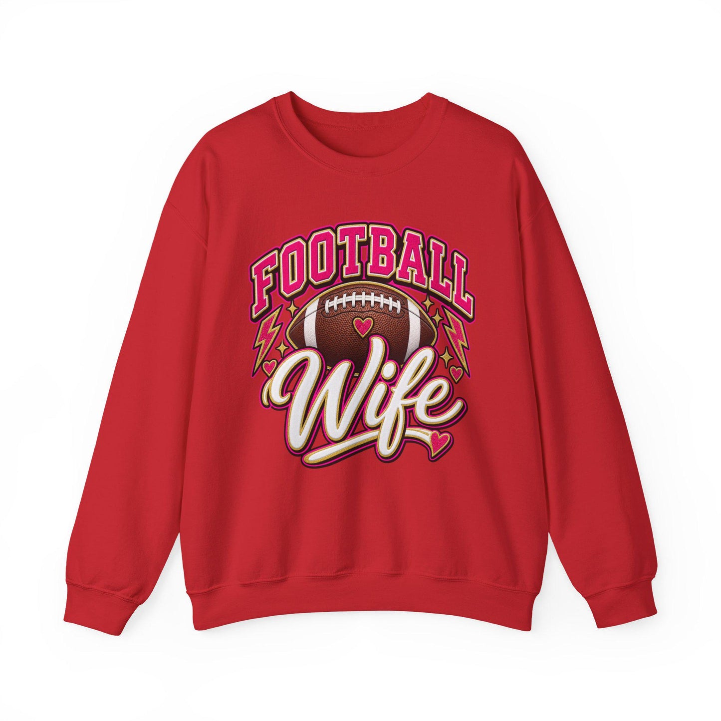 Football Wife Sweatshirt, Football Game Day Season Apparel, Football Wife Life, Fall Football Fashion, Gift for Football Fan, Mom Gear