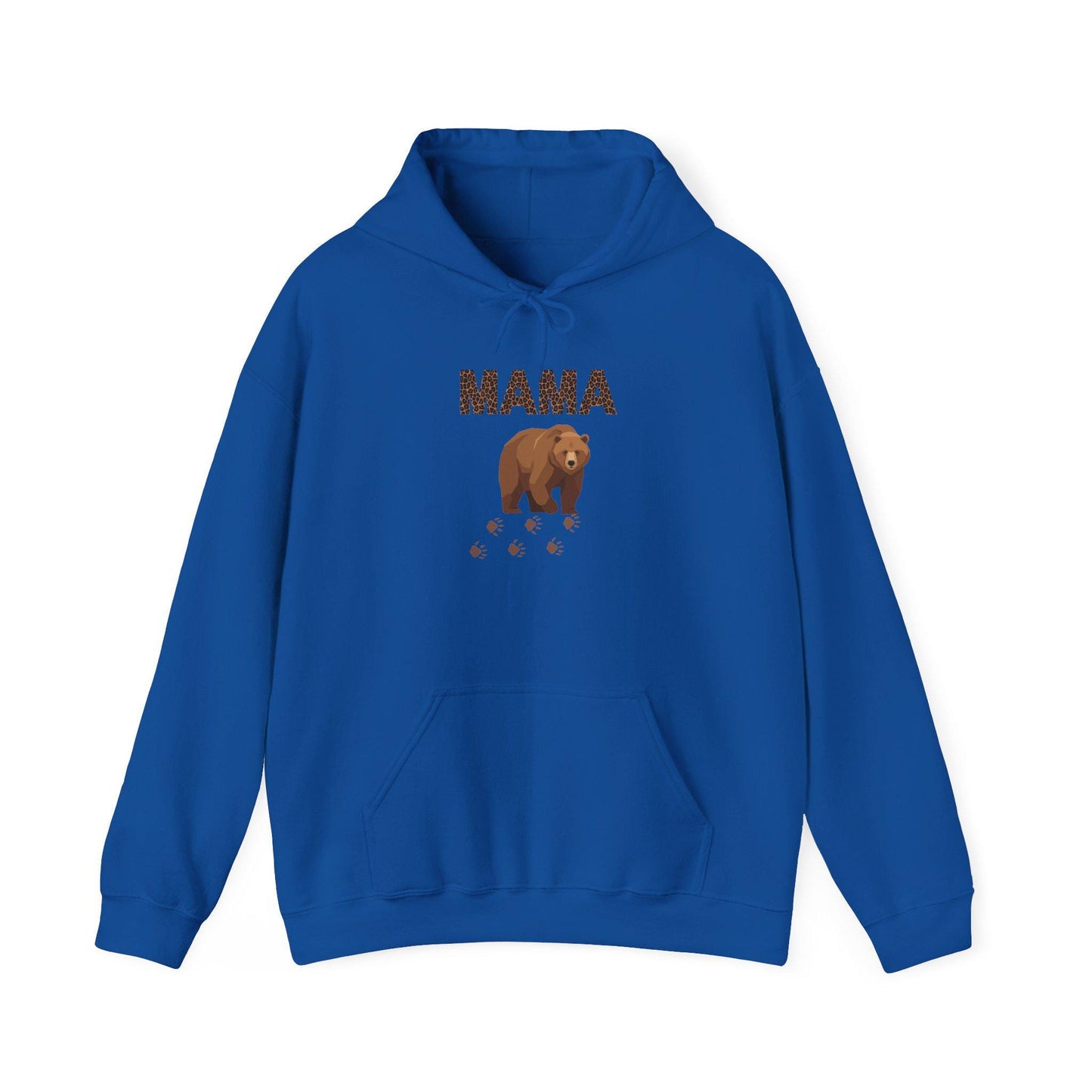 Mama Brown Bear hoodie | Mama Bear sweatshirt | Mom bear pullover | Graphic Hoodie | Nice Gift | Cozy Outdoor Wear | Warm Apparel | Camping