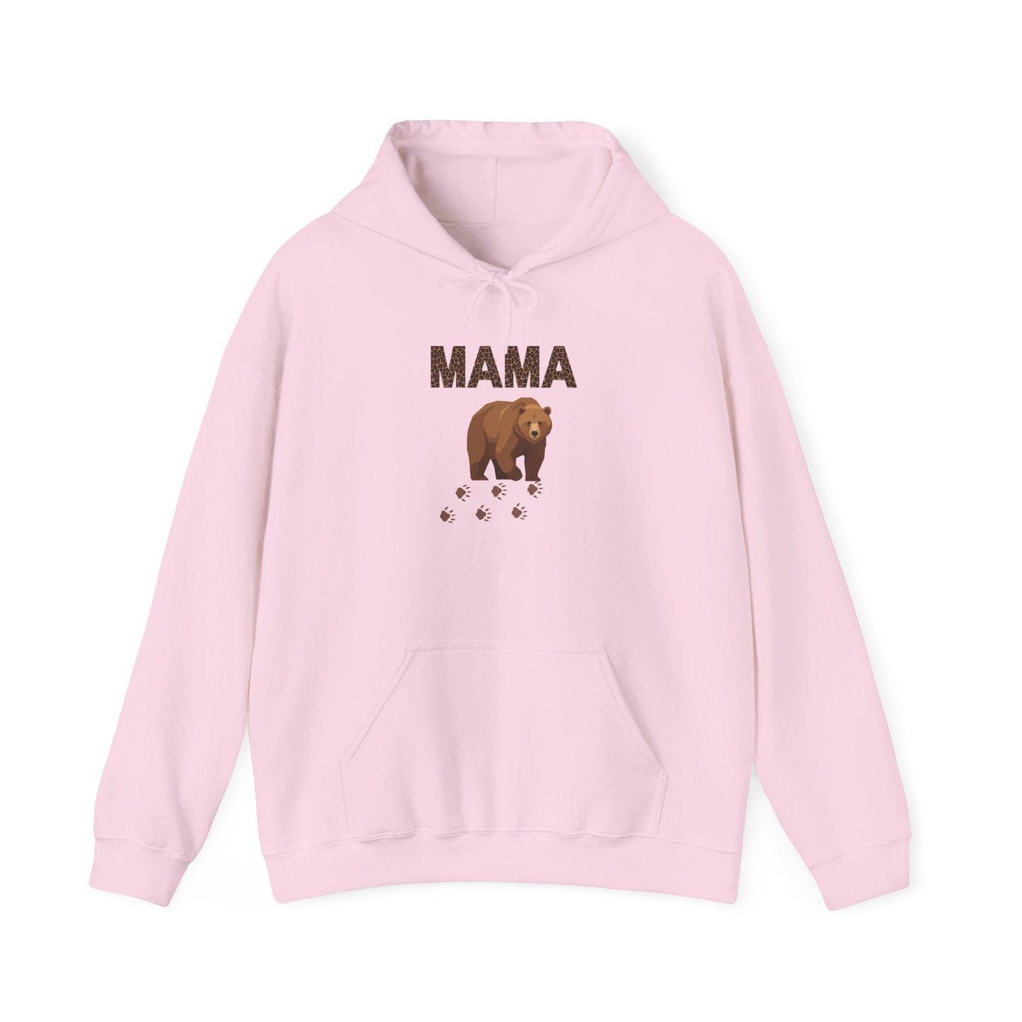 Mama Brown Bear hoodie | Mama Bear sweatshirt | Mom bear pullover | Graphic Hoodie | Nice Gift | Cozy Outdoor Wear | Warm Apparel | Camping