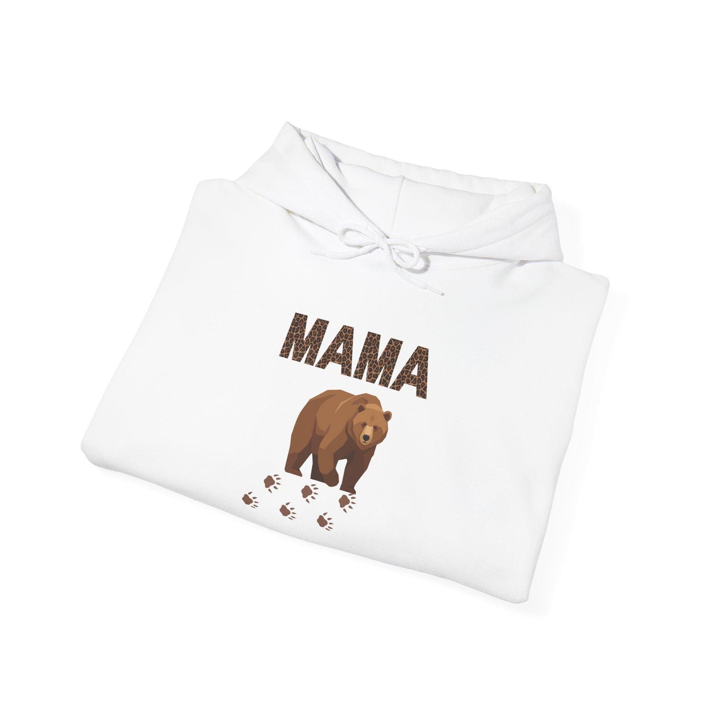 Mama Brown Bear hoodie | Mama Bear sweatshirt | Mom bear pullover | Graphic Hoodie | Nice Gift | Cozy Outdoor Wear | Warm Apparel | Camping