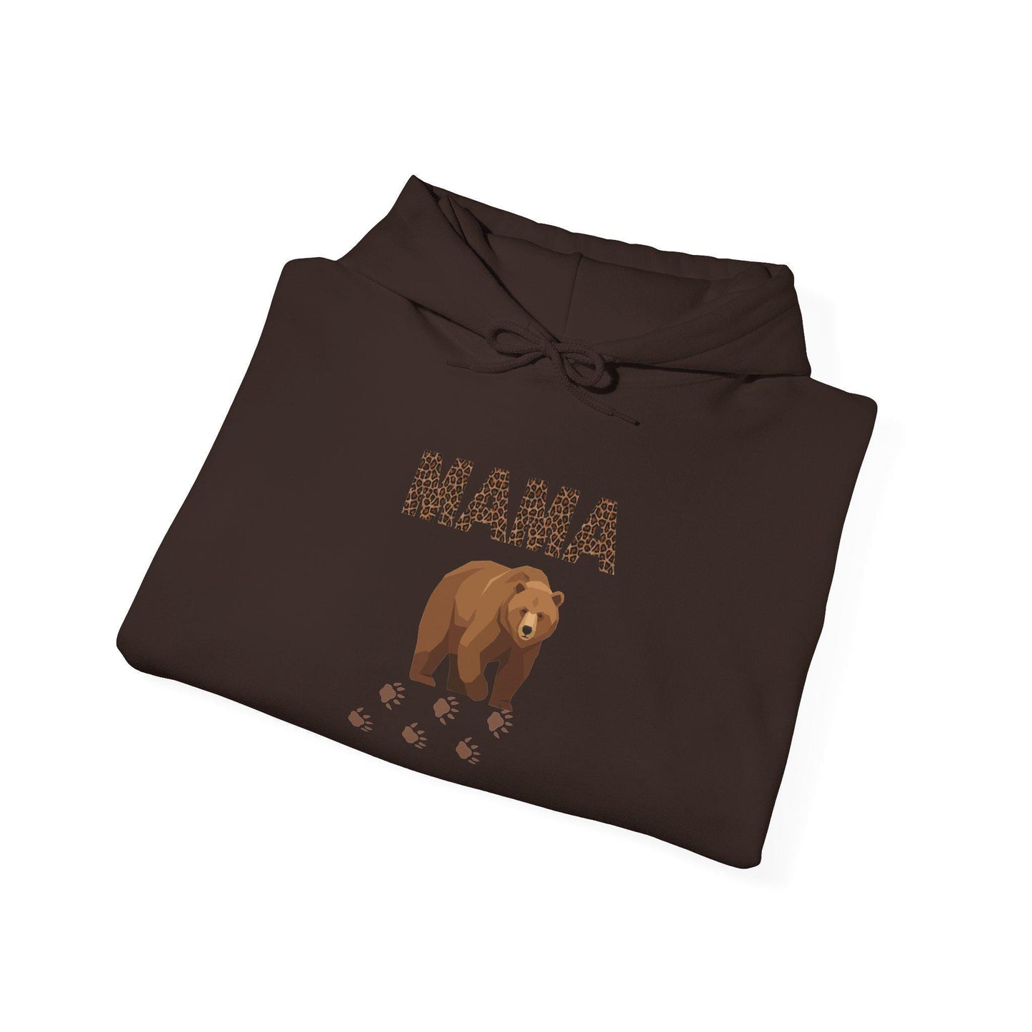 Mama Brown Bear hoodie | Mama Bear sweatshirt | Mom bear pullover | Graphic Hoodie | Nice Gift | Cozy Outdoor Wear | Warm Apparel | Camping