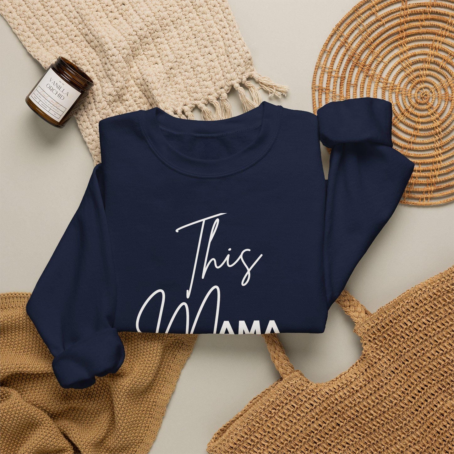 This Mama Needs Coffee Sweatshirt | Mom Coffee Lover Crewneck | Mama Graphic Sweatshirt Gifted | Coffee Mom T-shirt | Latte Sweatshirt