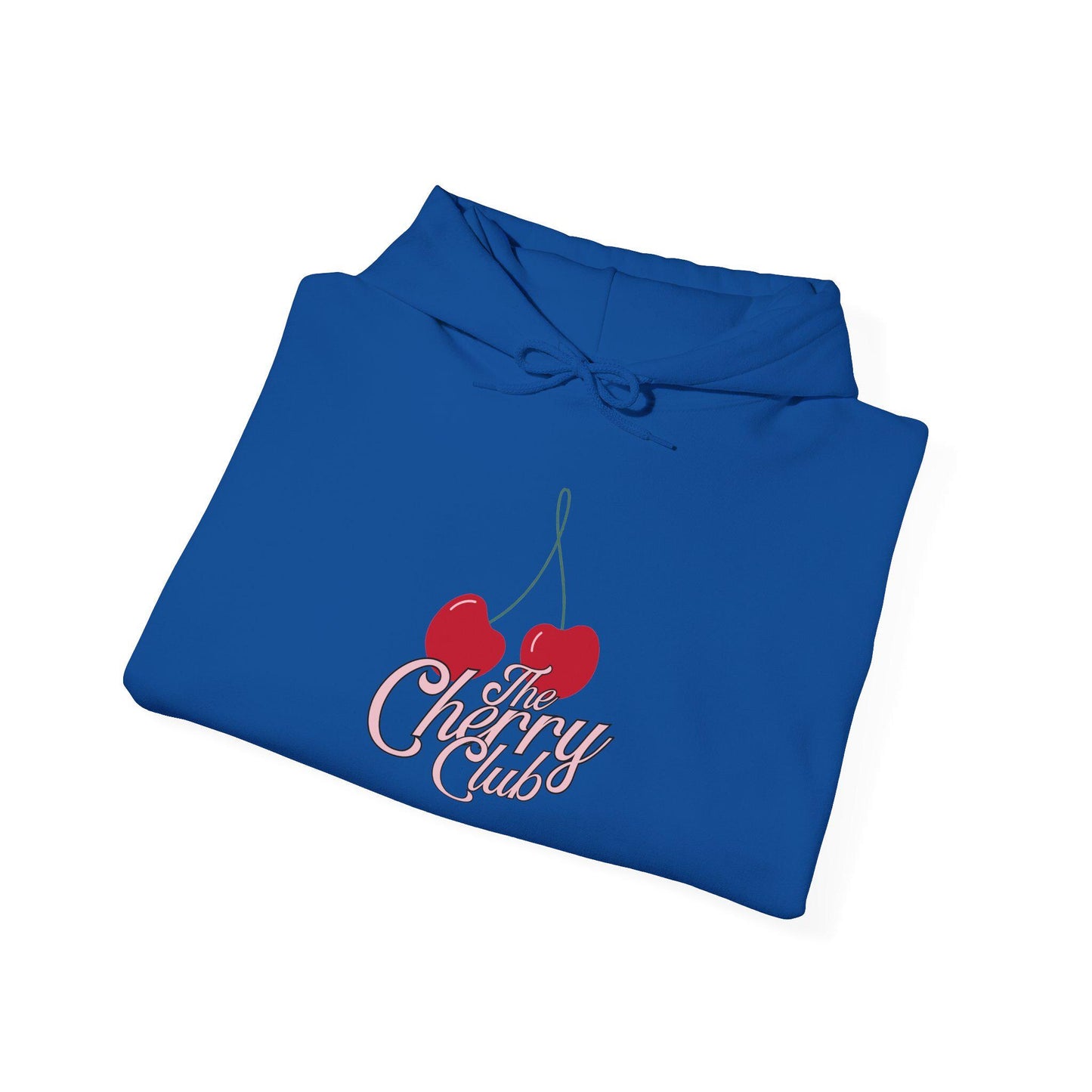 Women's Teen Female Cherry Crush Hoodie, Cute Retro Script Cherry Graphic Pullover, Oversized Vintage Apparel, Aesthetic Weather Sweather